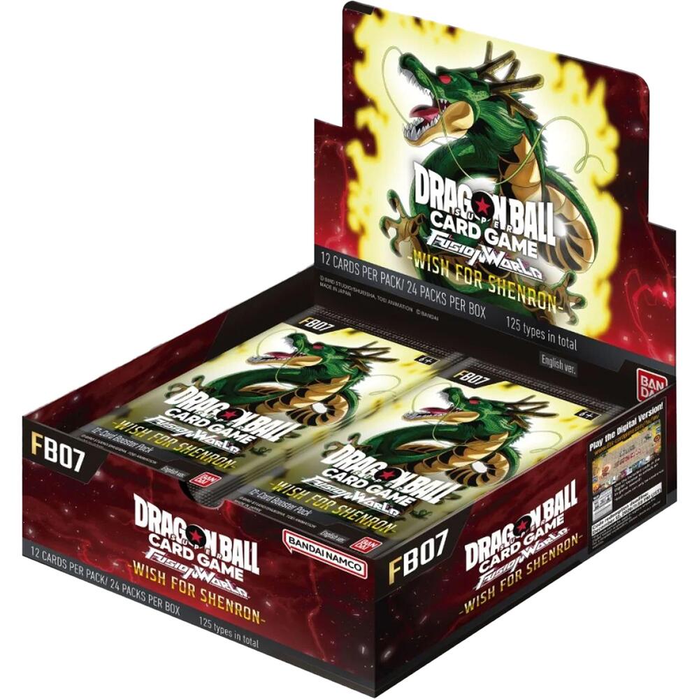Wish For Shenron Booster Box - Dragon Ball Fusion World (FB07)