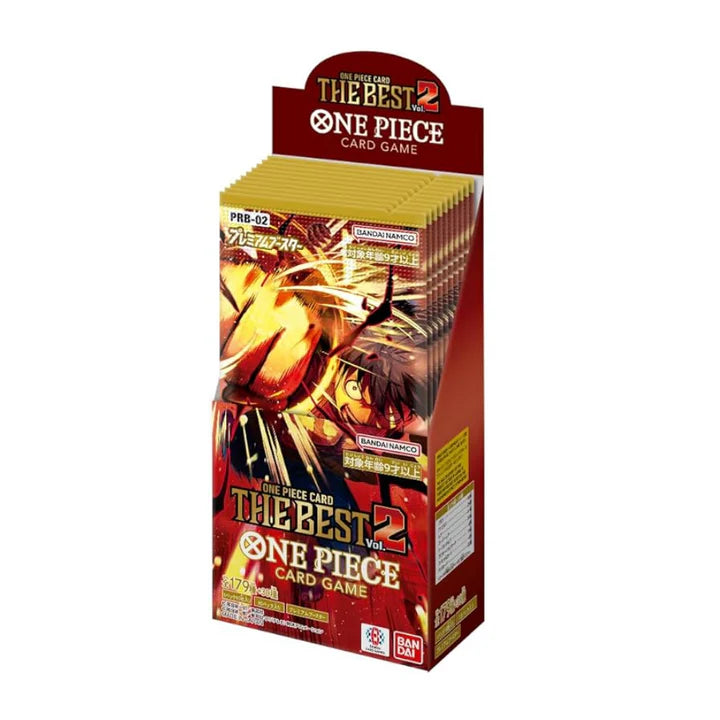 PRB-02 The Best Vol 2 One Piece Japanese Booster Box