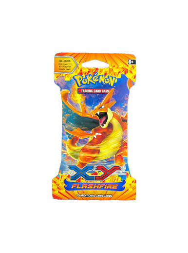 XY Flashfire Sleeved Booster Pack